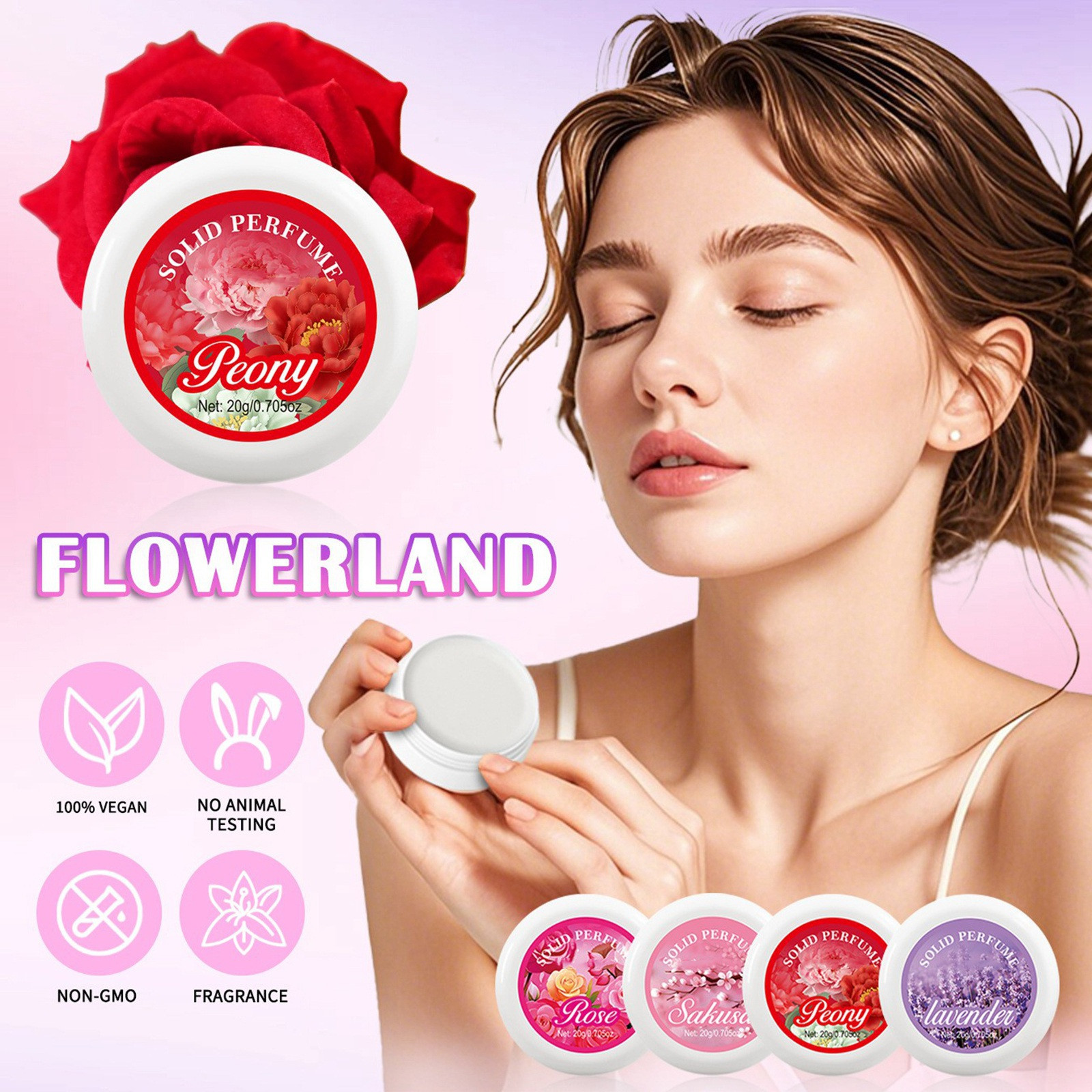 Perfume Fragrance Body Lotion - 4pcs/Box Body Lotion Gift Box Set