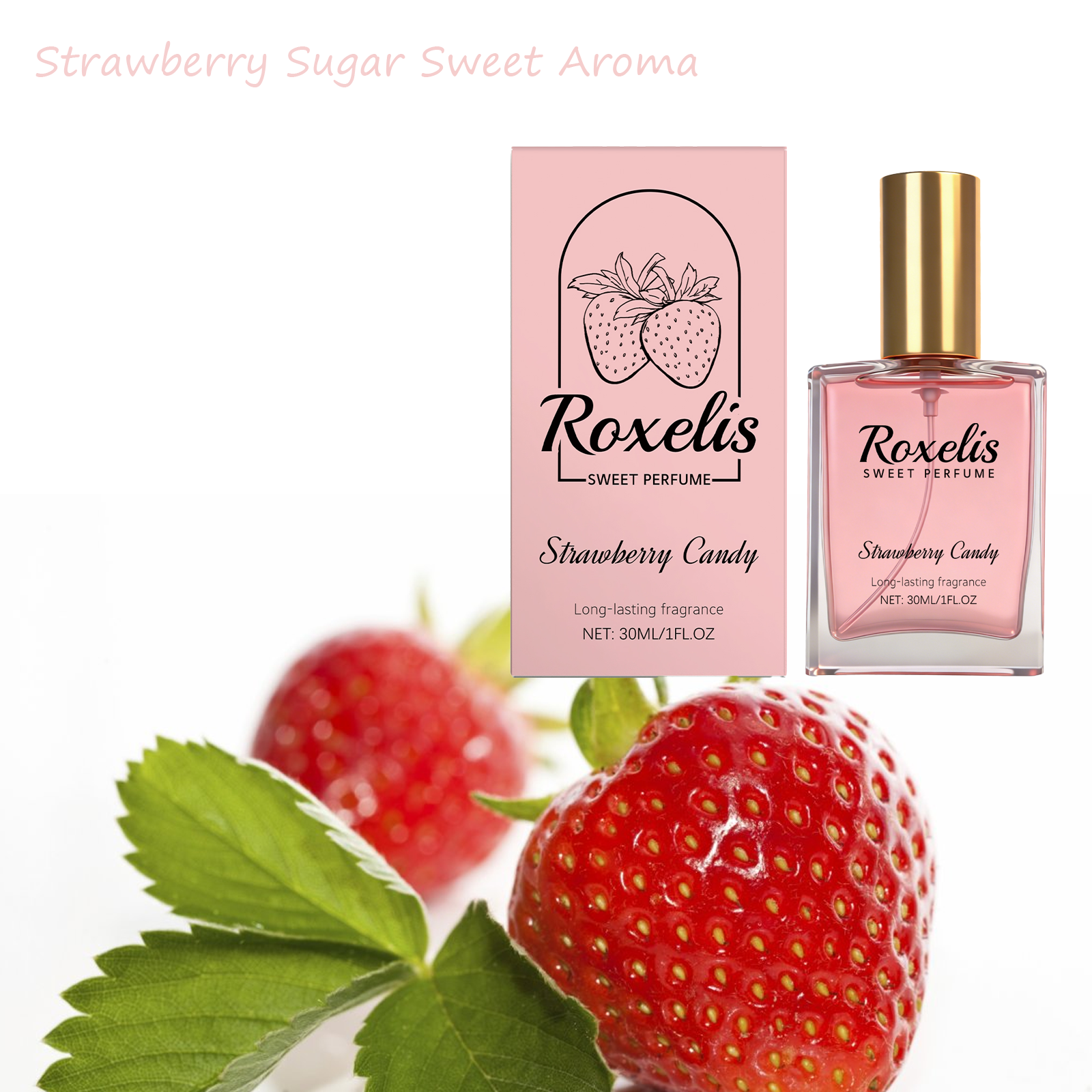 Strawberry Candy Sweet Fragran - đánh giá và giá Fragrance Perfume Spray