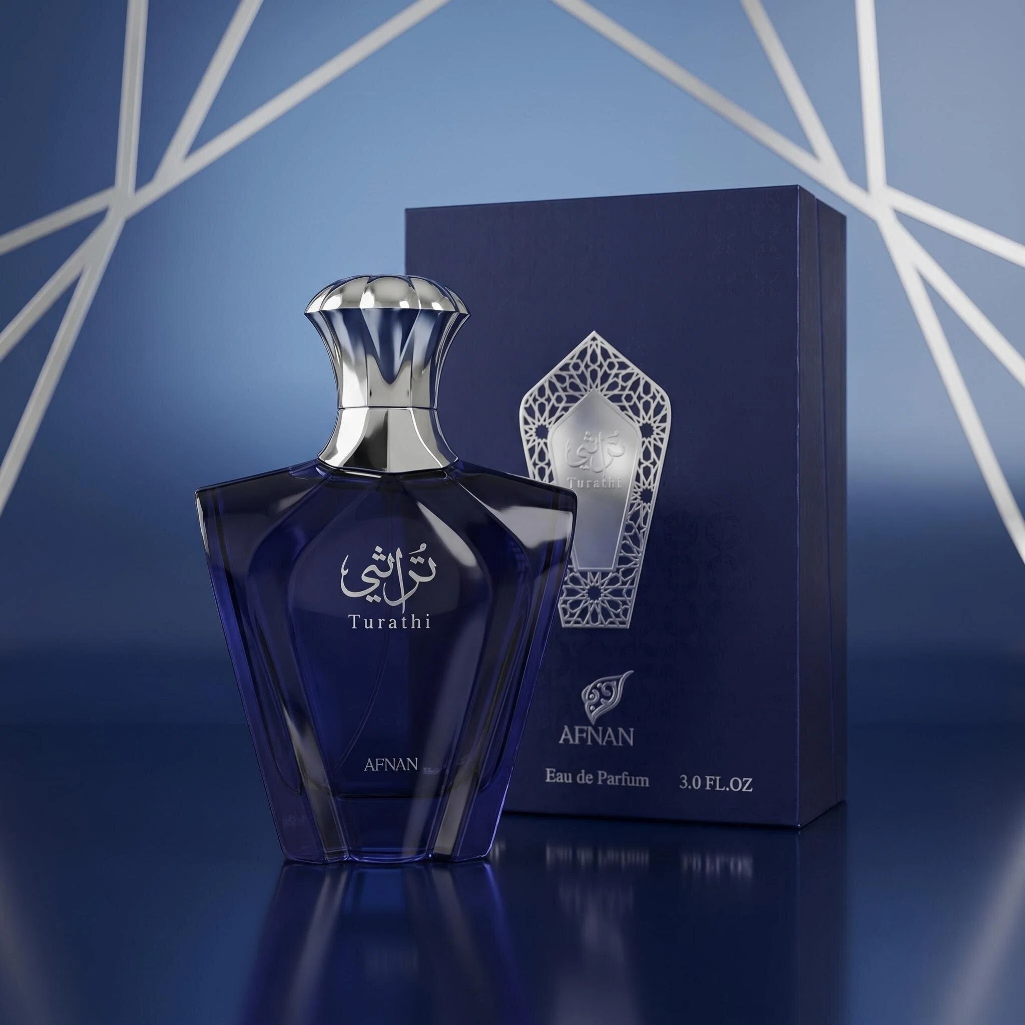 Afnan Turathi Blue Eau De Parf - đánh giá và giá Fragrance Perfume Spray
