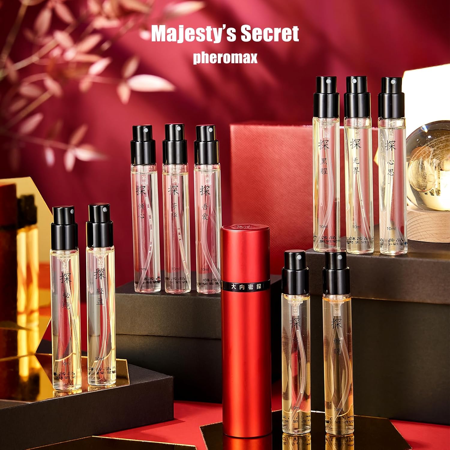 MAJESTY`S SECRET PHEROMAX Perf - đánh giá và giá Fragrance Perfume Spray