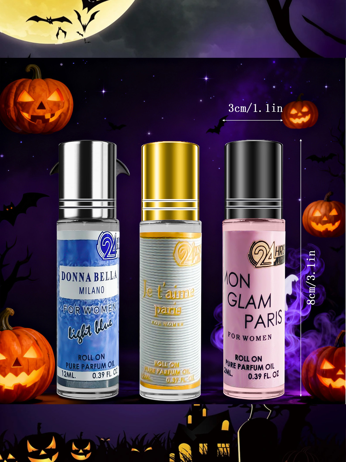 3PACK/36ML Women's Pheromone   - đánh giá và giá Perfume Fragrance Bottle