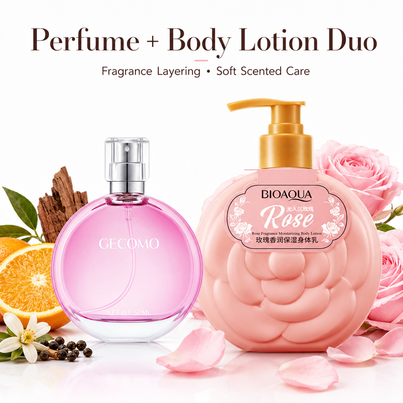 GECOMO Women's Perfume Set 50m - đánh giá và giá Perfume Fragrance Body Lotion