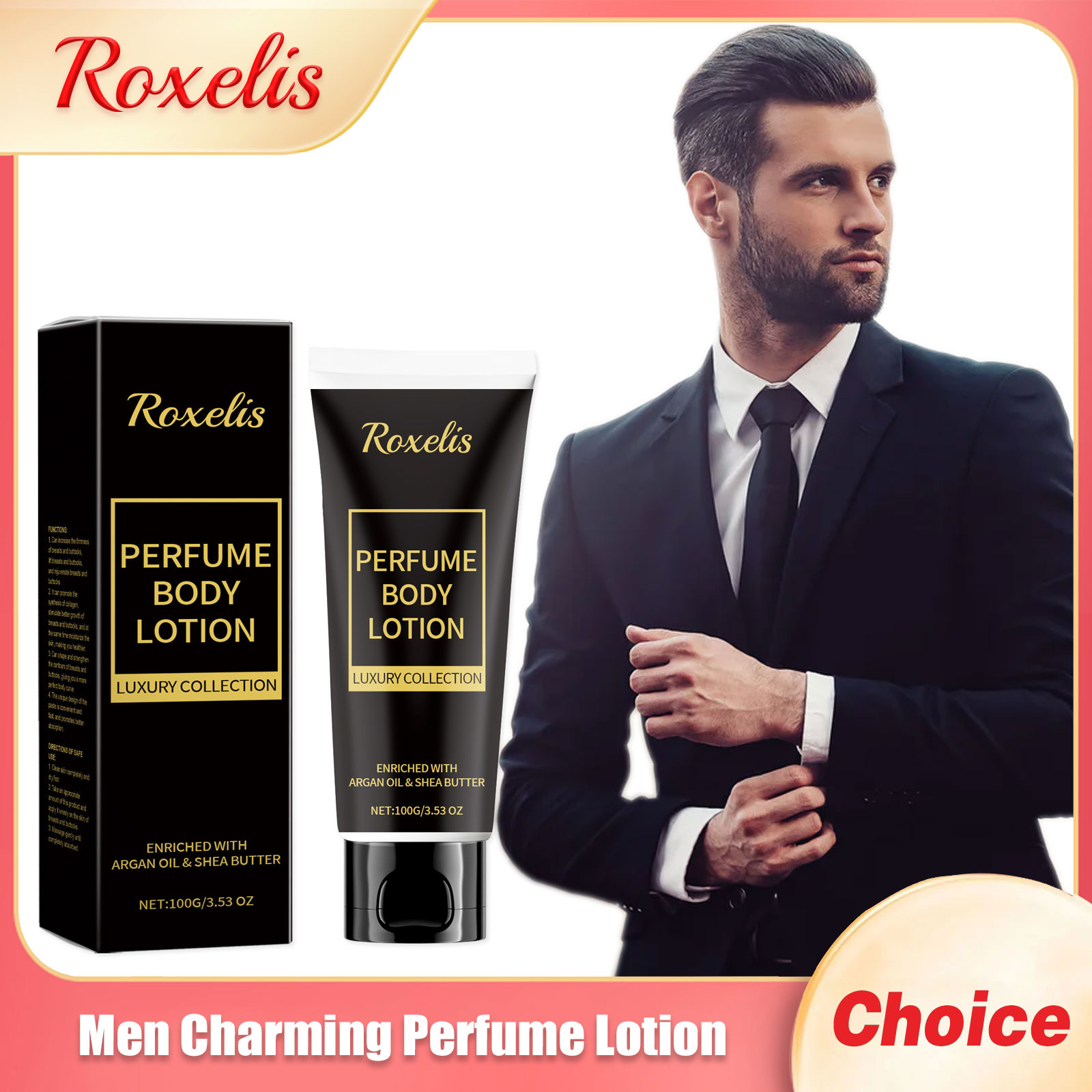 Men Charming Perfume Lotion Lo - đánh giá và giá Perfume Fragrance Body Lotion