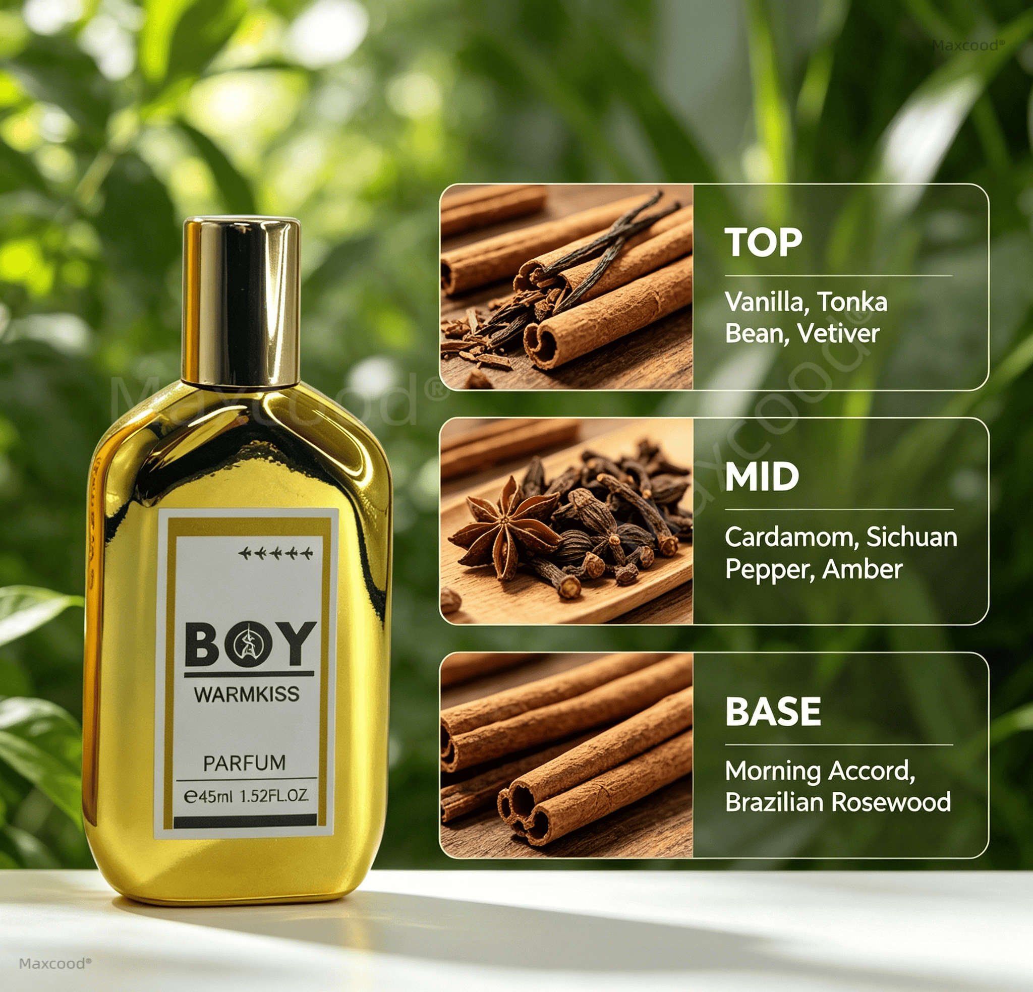 1.52oz/45ml Men's Perfume Frui - đánh giá và giá Perfume Long Fragrance