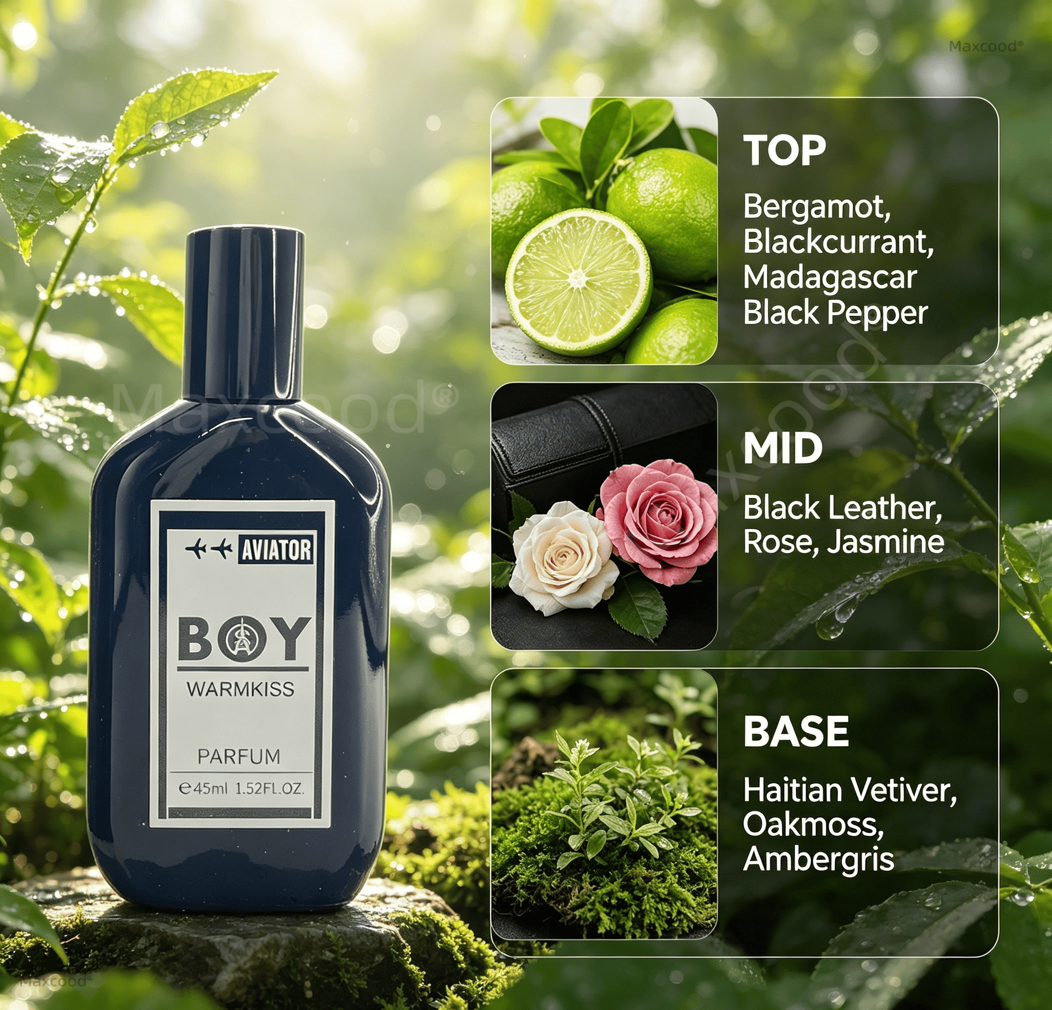 1.52oz/45ml Men's Perfume Frui - đánh giá và giá Perfume Long Fragrance
