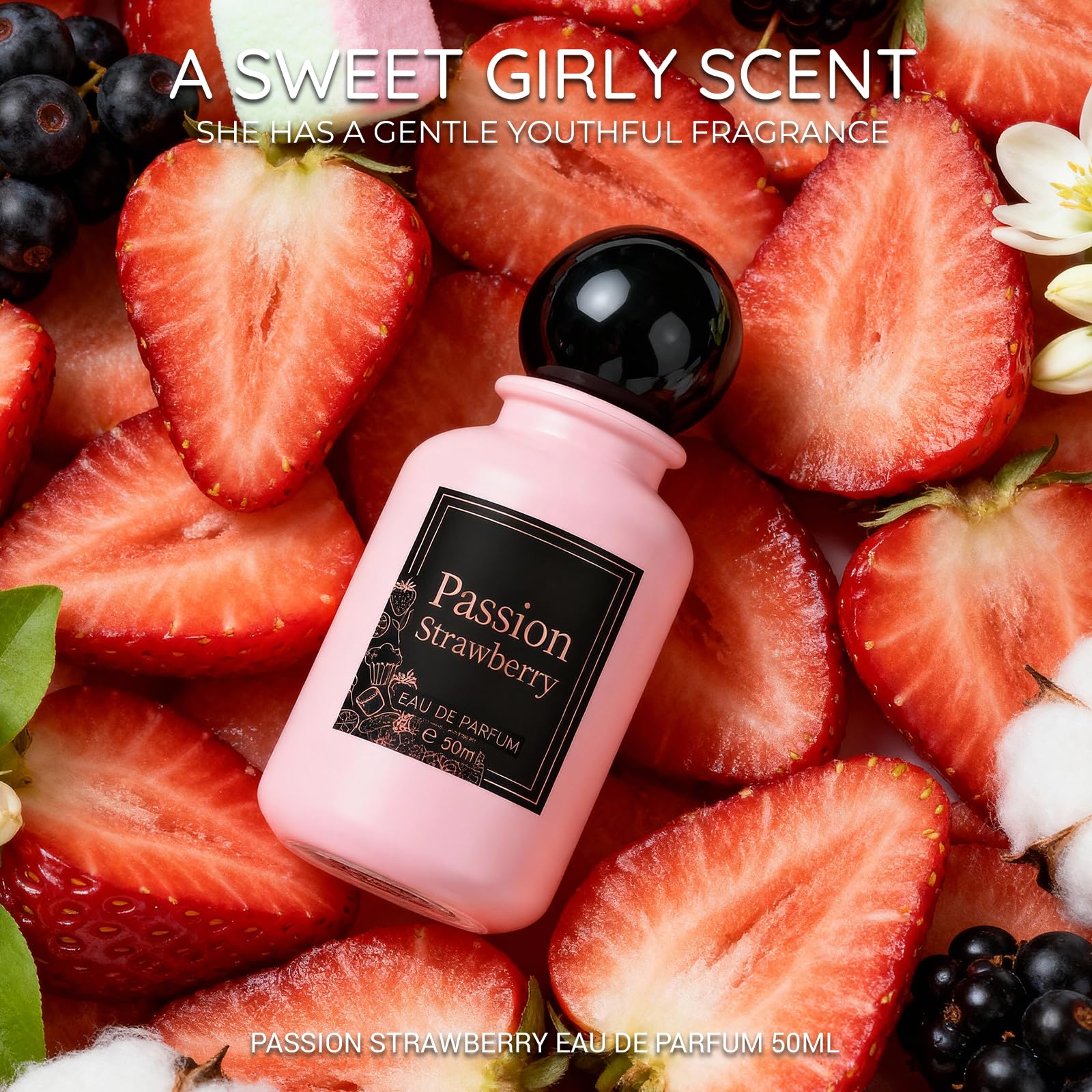 Passion Strawberry Eau De Parf - đánh giá và giá Perfume Fragrance Bottle