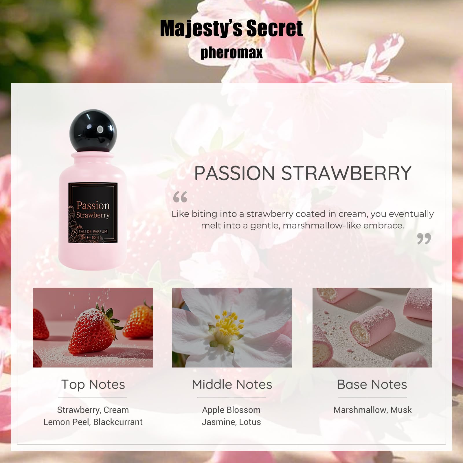Passion Strawberry Eau De Parf - đánh giá và giá Perfume Fragrance Bottle